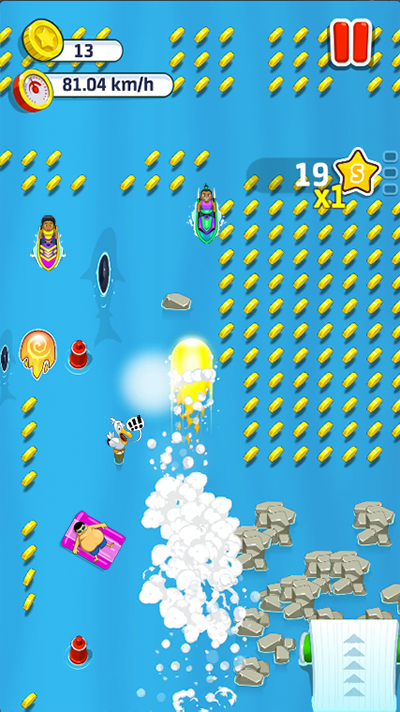 SkiHero beach run